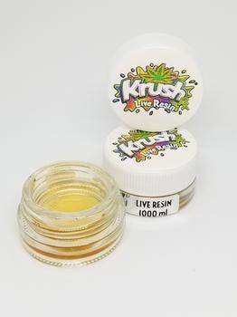 Krush Live Resin Concentrate 1000mg Bubble Berry