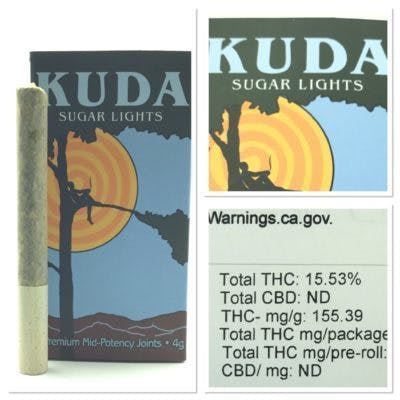 Kuda - Sugar Lights Pre-Roll 5Pk
