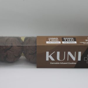 Kuni Cookies Choco 10mg/ea - 60mg/pkg