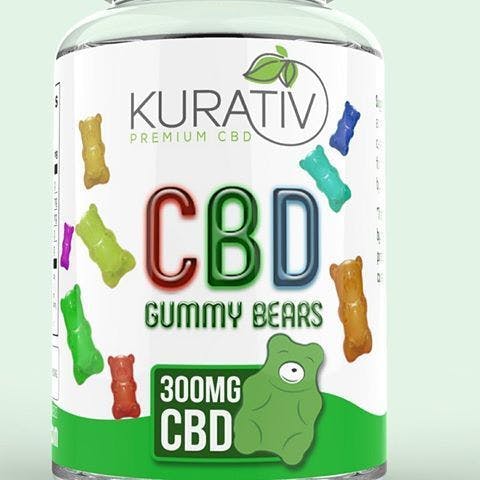 Kurativ CBD Gummie Bears 300mg
