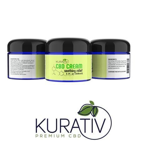 Kurative CBD Cream - Unscented 500mg