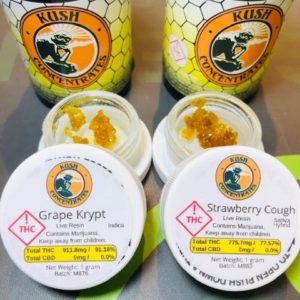 Kush concentrates Live Resin