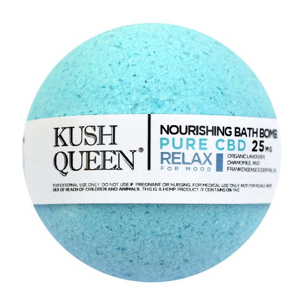 *Kush Queens* Relax Bath Bomb Pure CBD (25mg)