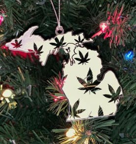 Kushmas Christmas Ornament