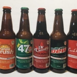 Kushy-Cola 100mg THC: Tangie Crush (2/$25)