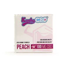 Kushy Punch- Peach 100mg CBD
