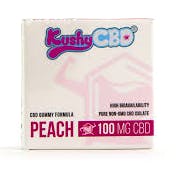 Kushy Punch - Peach CBD Gummies (100MG)