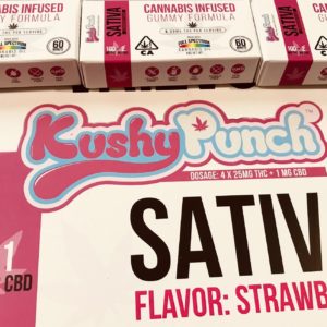 Kushy Punch Sativa : Strawberry