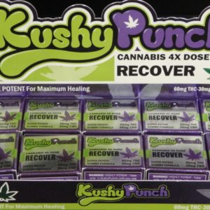 KushyPunch Recover THC 60mg/CBD 30mg Mix