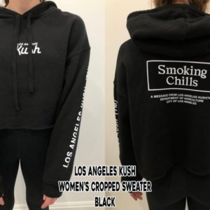 LAK Cropped Sweater - Black