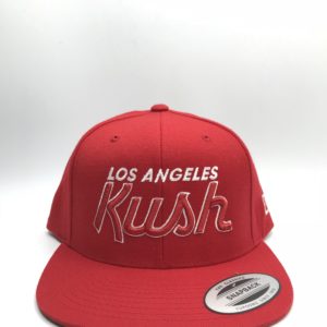 LAK SnapBack - Red w/ Red & White Lettering