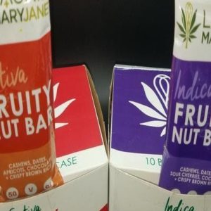 Laurie & MJ Sativa Fruit and Nut Bar