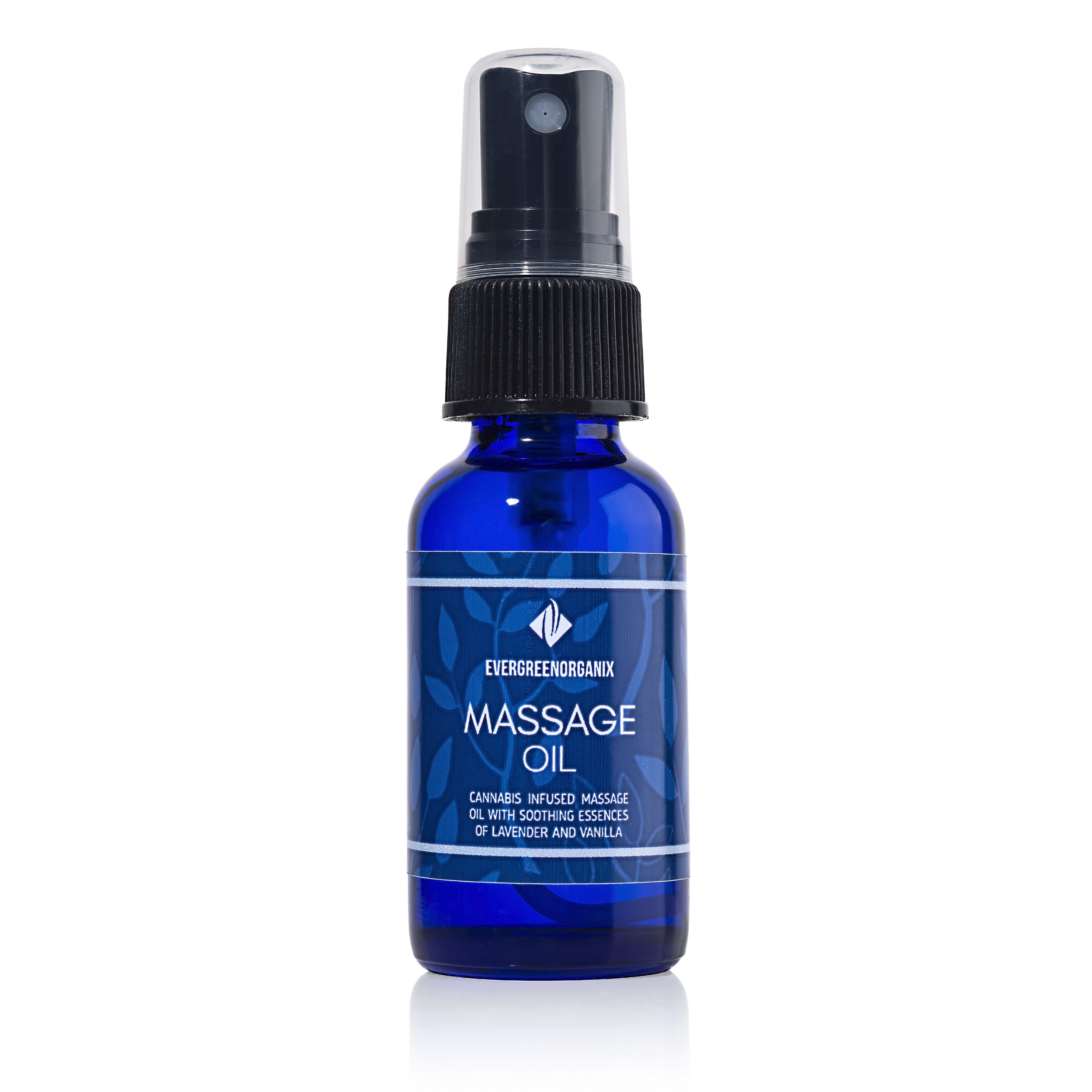 Lavender Vanilla Massage Oil | Evergreen Organix