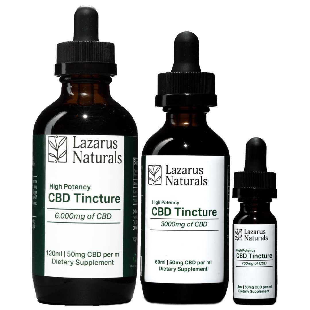 Lazarus Naturals | High Potency CBD Tincture 3,000mg