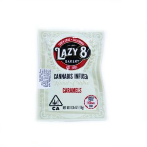 Lazy 8 - Caramel - 10mg THC Single