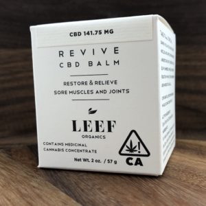 Leef Organic Revive CBD Balm