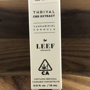 Leef Organic Thrival CBD Extract
