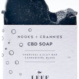 LEEF ORGANICS CBD SOAP CHARCOAL & CLAY