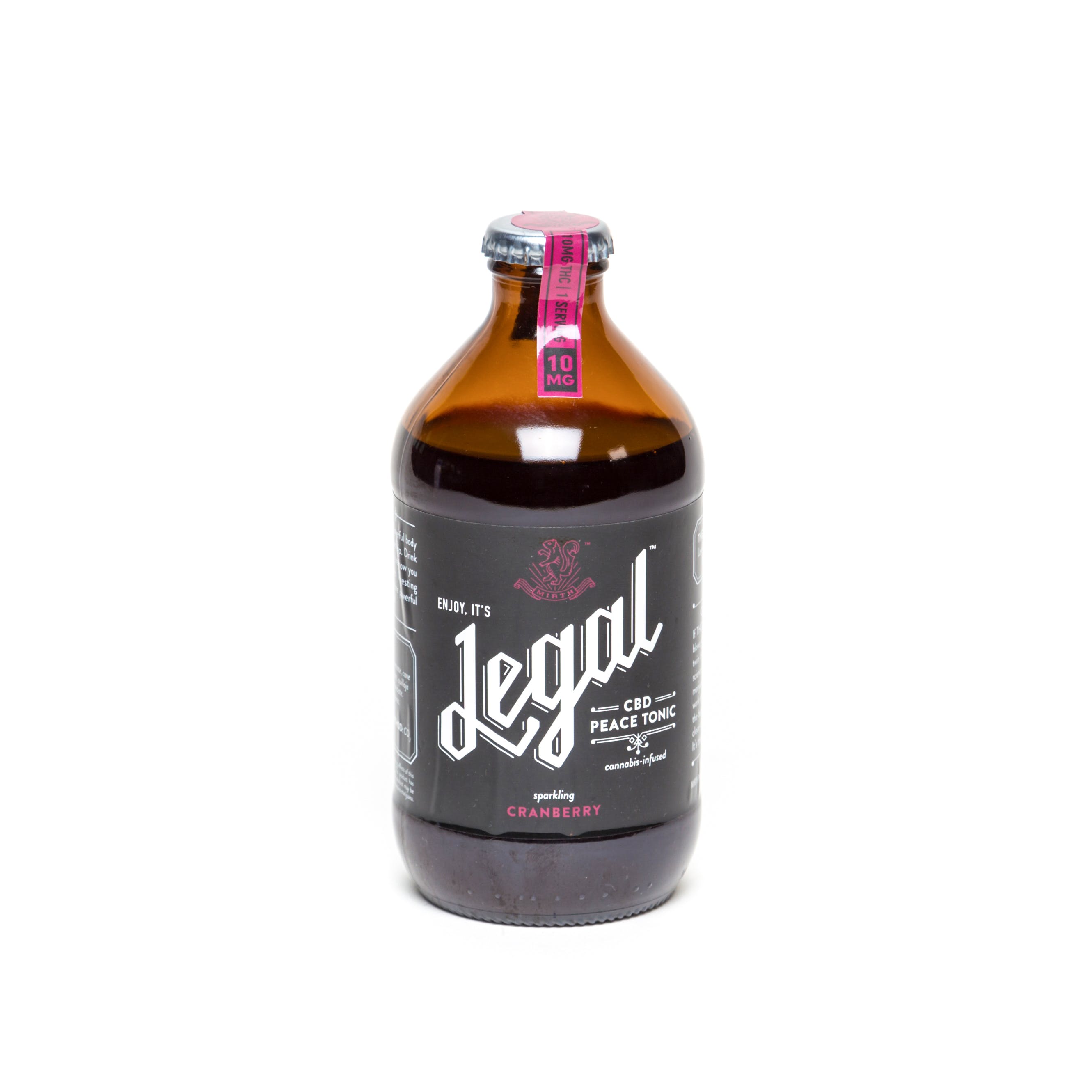 Legal Beverages - Cranberry - 50mg CBD 50mg THC