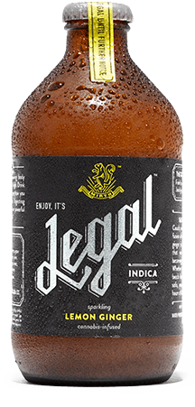 Legal Beverages - Lemon Ginger 100mg