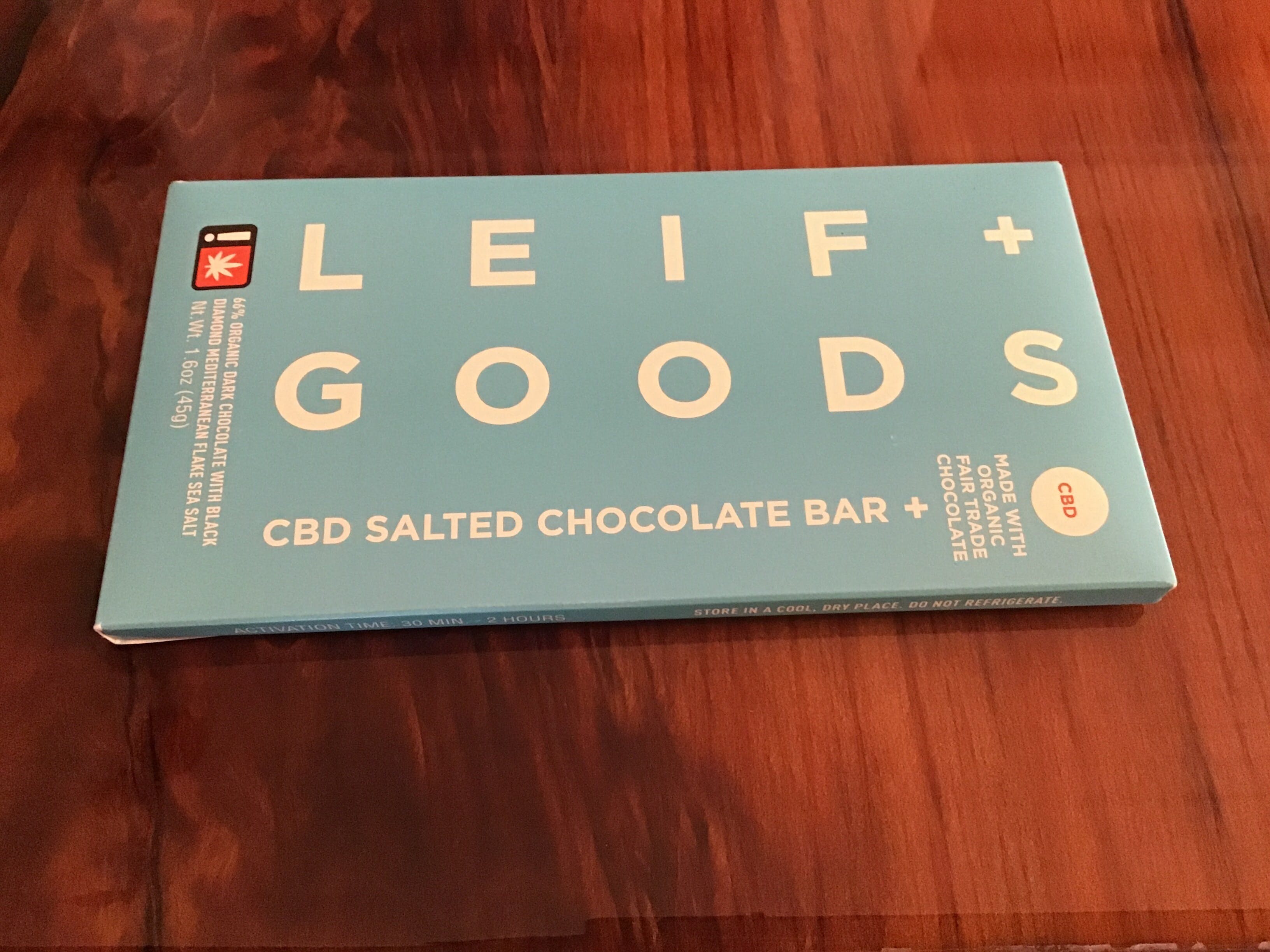 Leif Goods - Salted CBD Bar