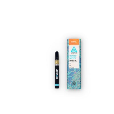 Lemon Drop Sativa Disposable Vape Pen by Loudpack (86%THC)