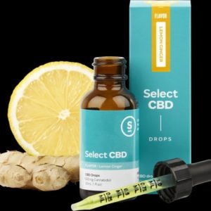 Lemon Ginger CBD Drops - Select