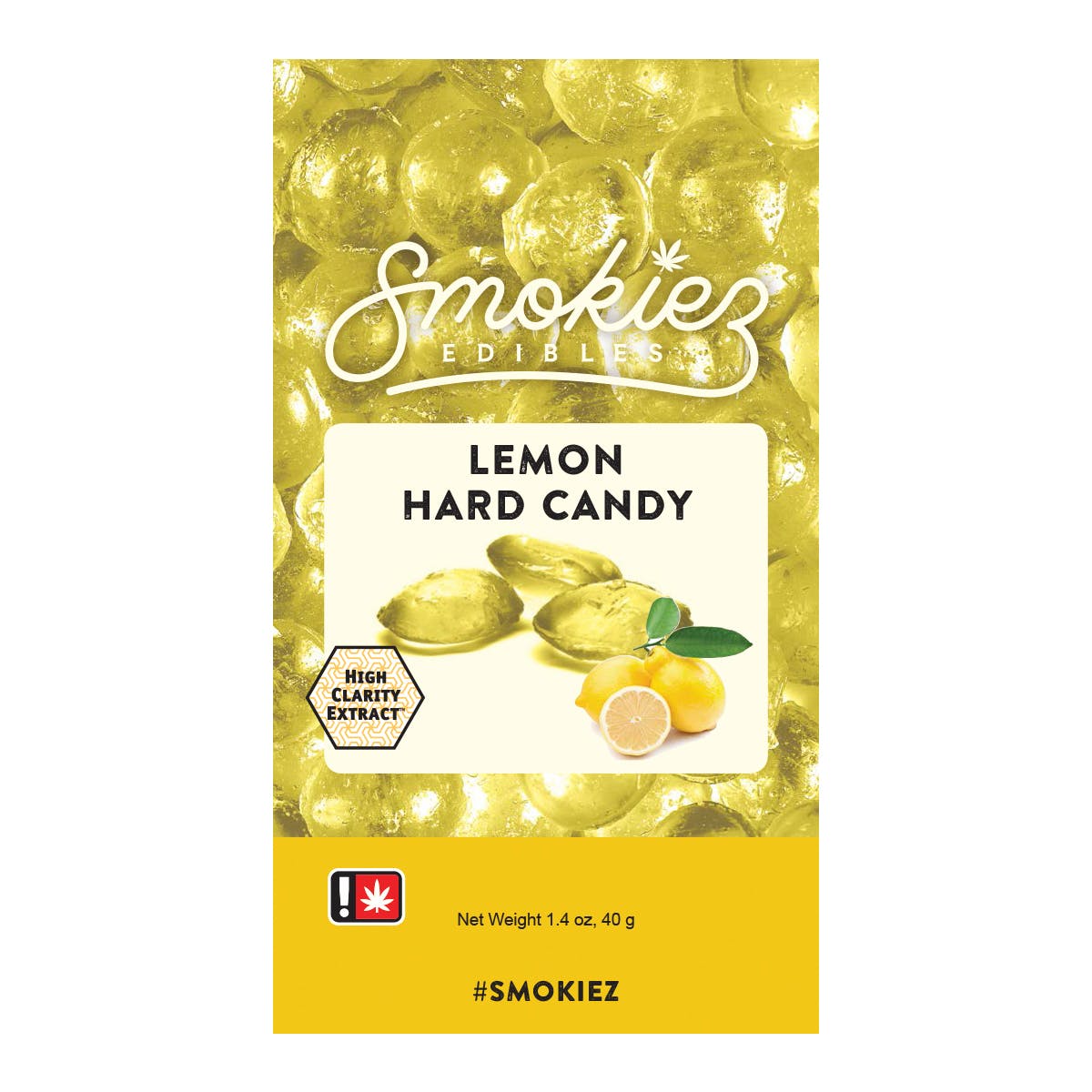 Lemon Hard Candy, 50 mg