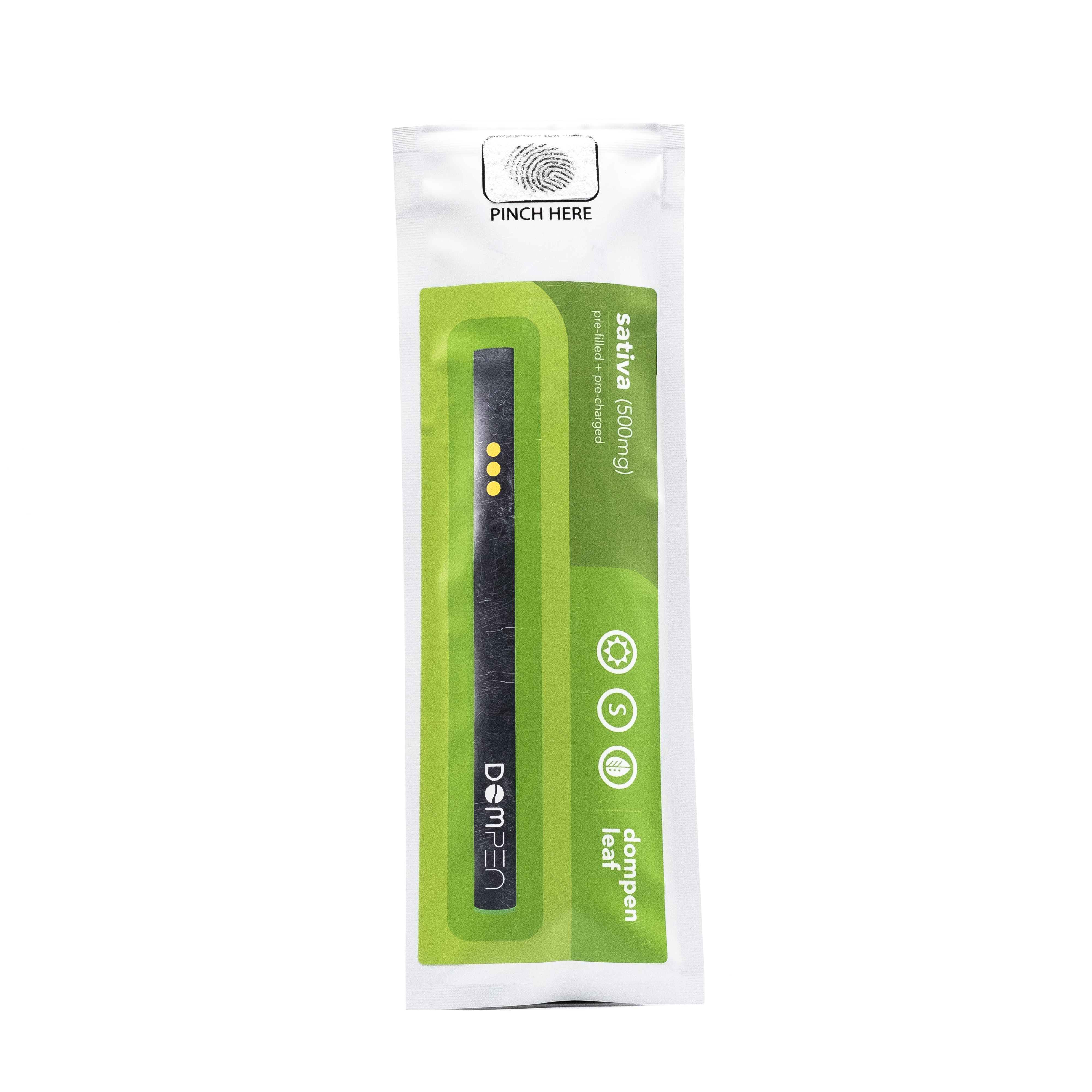 Lemon Haze Leaf Sativa Disposable Vape Pen (.5g) - DomPen