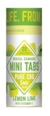 Lemon Lime CBD 5mg mini tabs by Vive