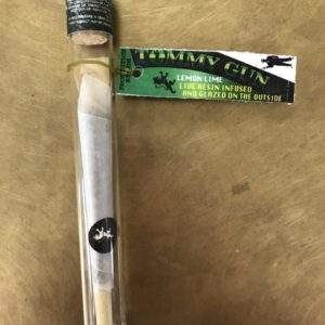 Lemon Lime Tommy Gun 1g Joint by Prohibition