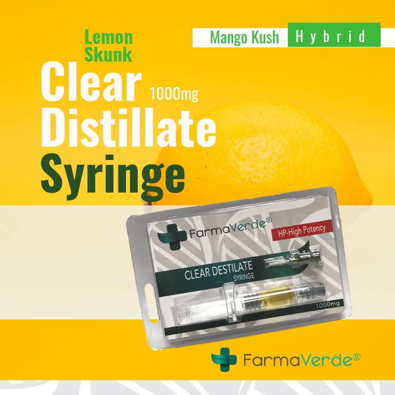 Lemon Skunk Clear Distillate Syringe HP
