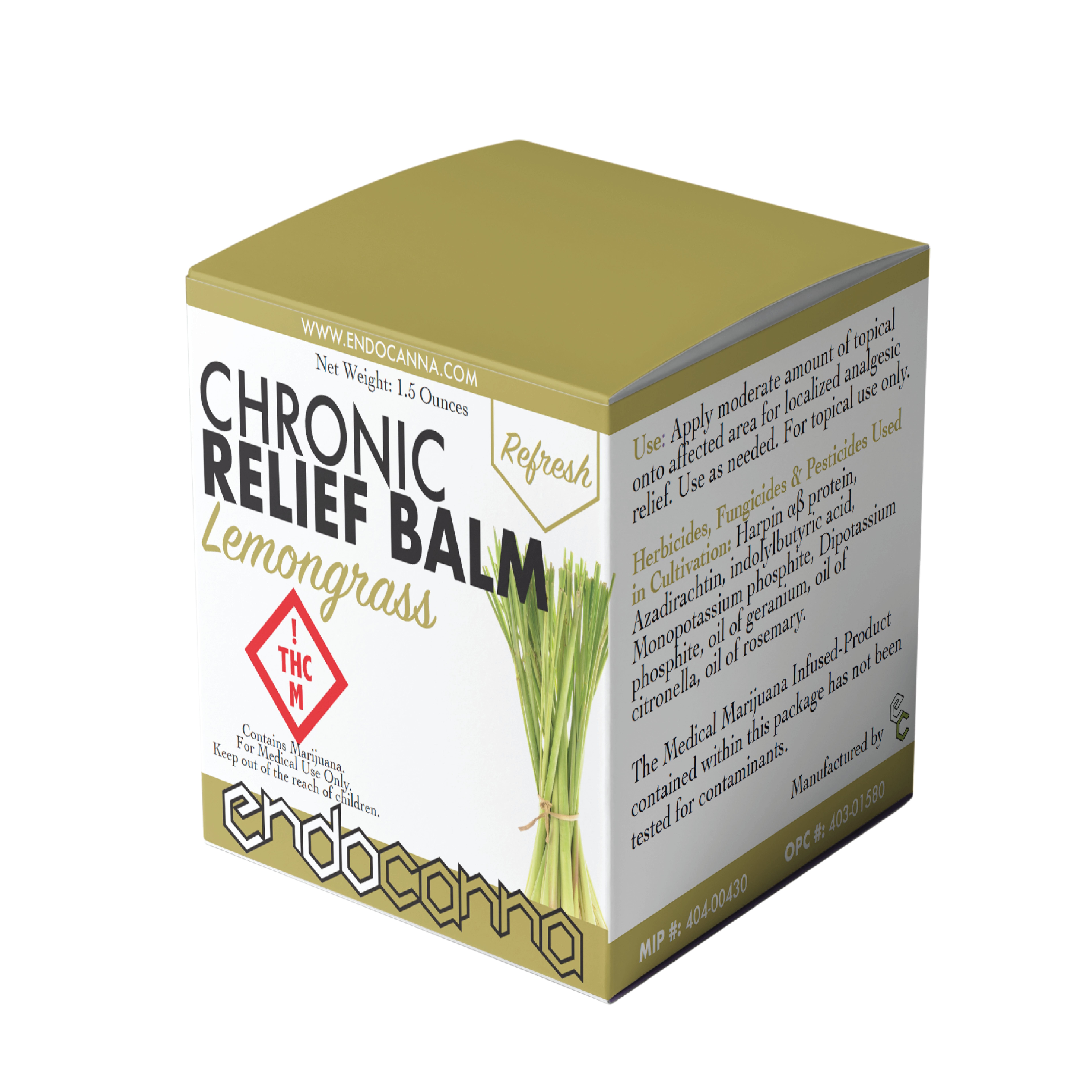 Lemongrass Chronic Relief Balm | Medical