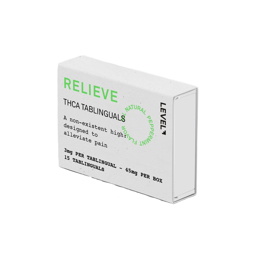 Level Relieve THCa Tablinguals 3mg