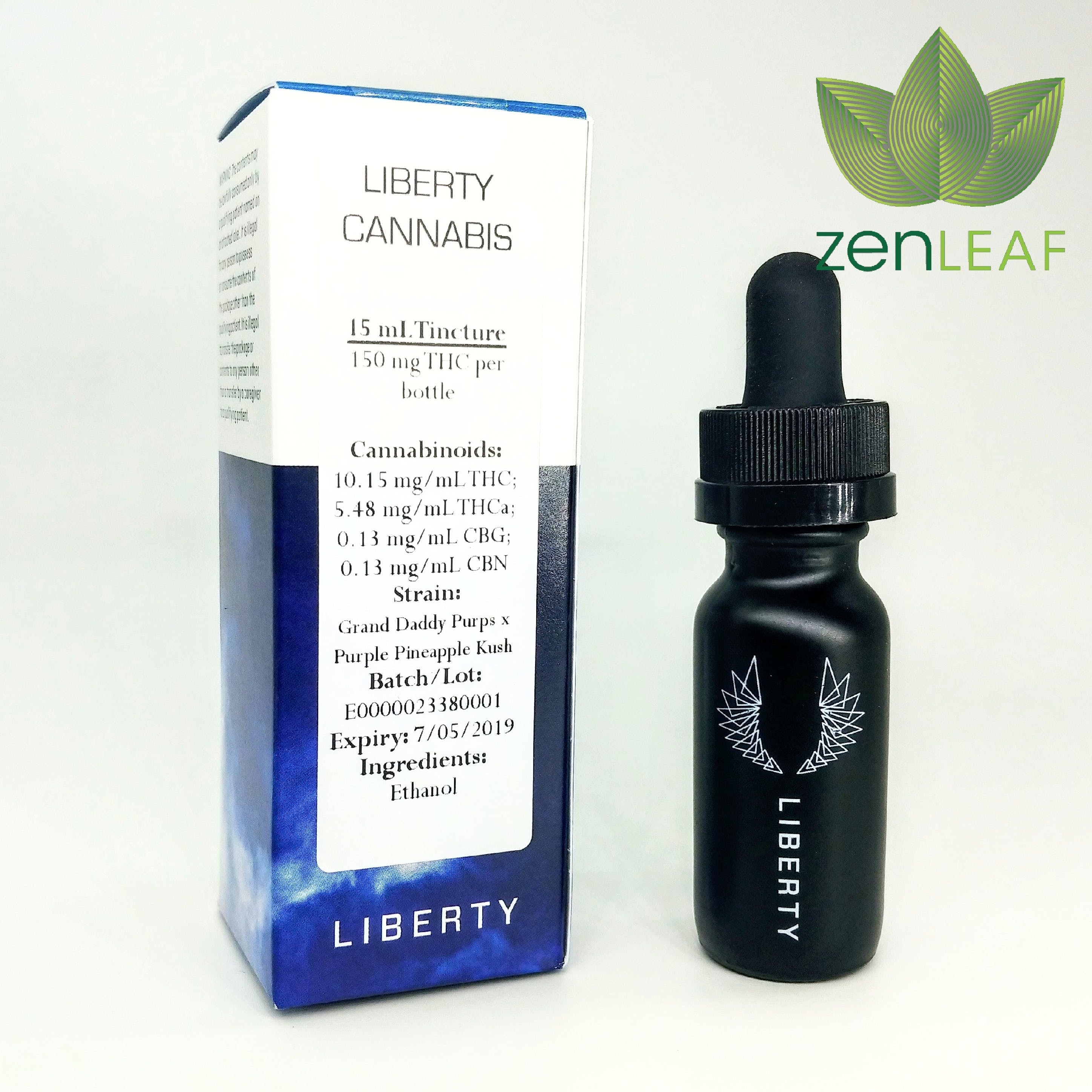 Liberty Tranquility Indica Hybrid Tincture