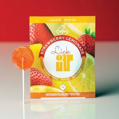 Lick "It" Lollipop | 10mg | Strawberry-Lemonade