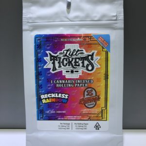 Lift Tickets Cannabis Infused Rolling Papers- Reckless Rainbow 1 Pack