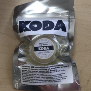 Lip Blam, Passion Fruit, 2.7%THC 3.9% CBD by Koda