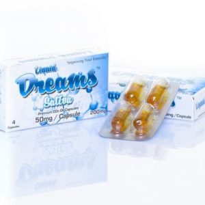 Liquid Dreamers- Sativa Capsules (50mg 4pk) 200mg
