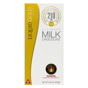 Liquid Gold Bar 210mg - Milk Chocolate Bars