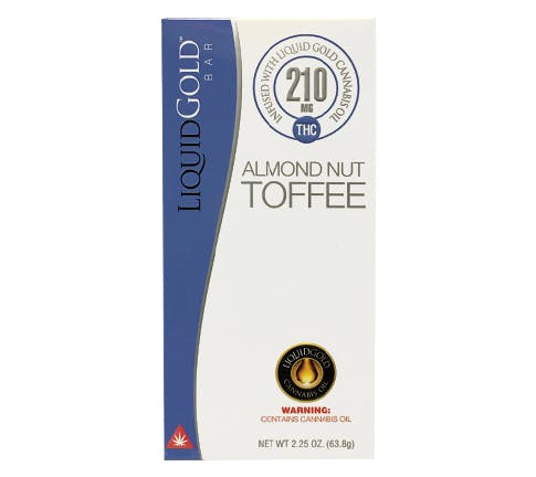 Liquid Gold Bar - Almond Nut Toffee