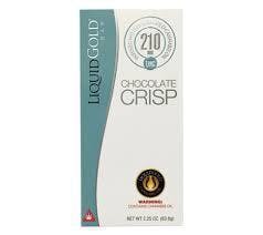 Liquid Gold Chocolate- Chocolate Crisp 210MG