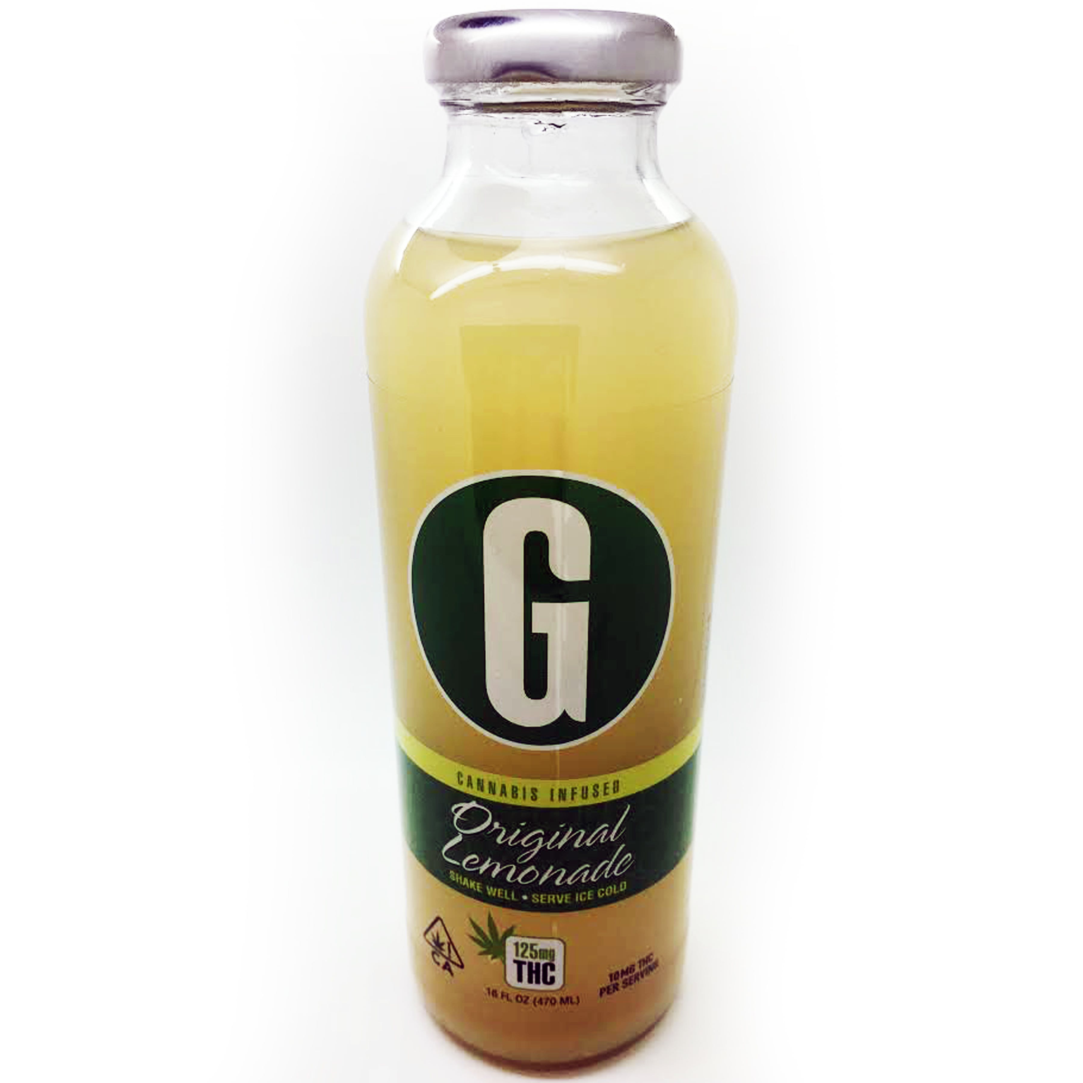 Liquid Gold - GDrinks Original Lemonade 125mg