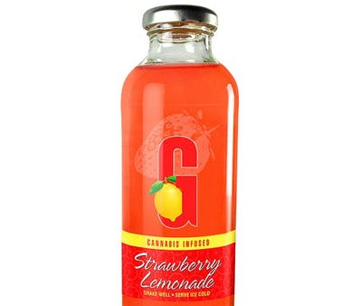Liquid Gold Lemonade 125mg - Strawberry