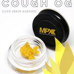 Live Resin Badder - Cough OG - from MPX