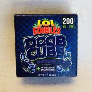 LOL Doob Cube- Blueberry 200mg