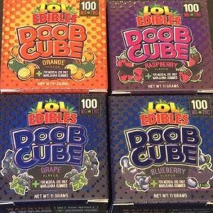 LOL Edibles: DOOB Cube 100mg