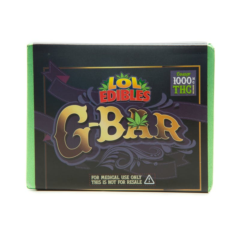LOL G-Bar Chocolate 1000MG