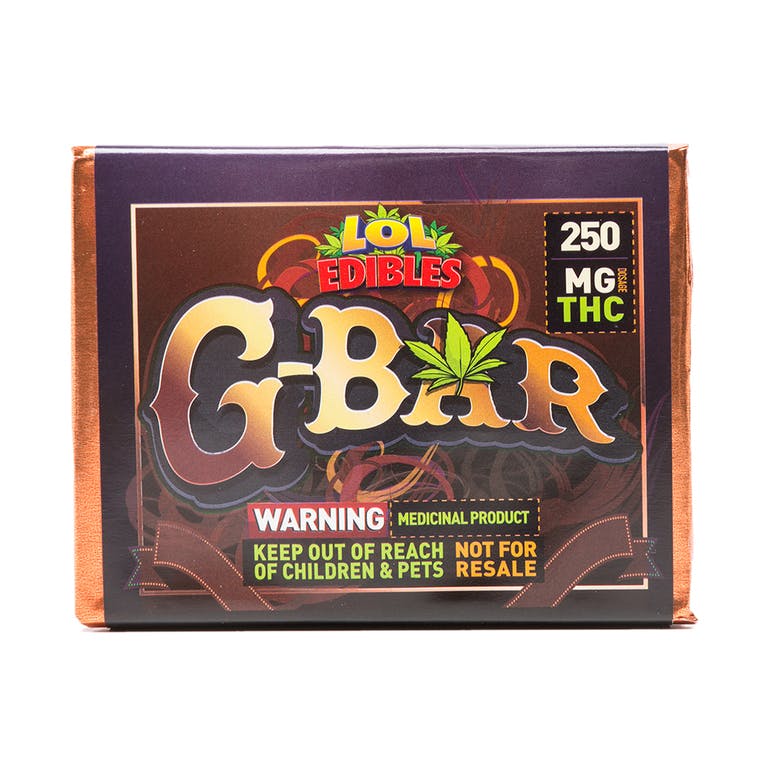 LOL G-Bar Chocolate 250MG