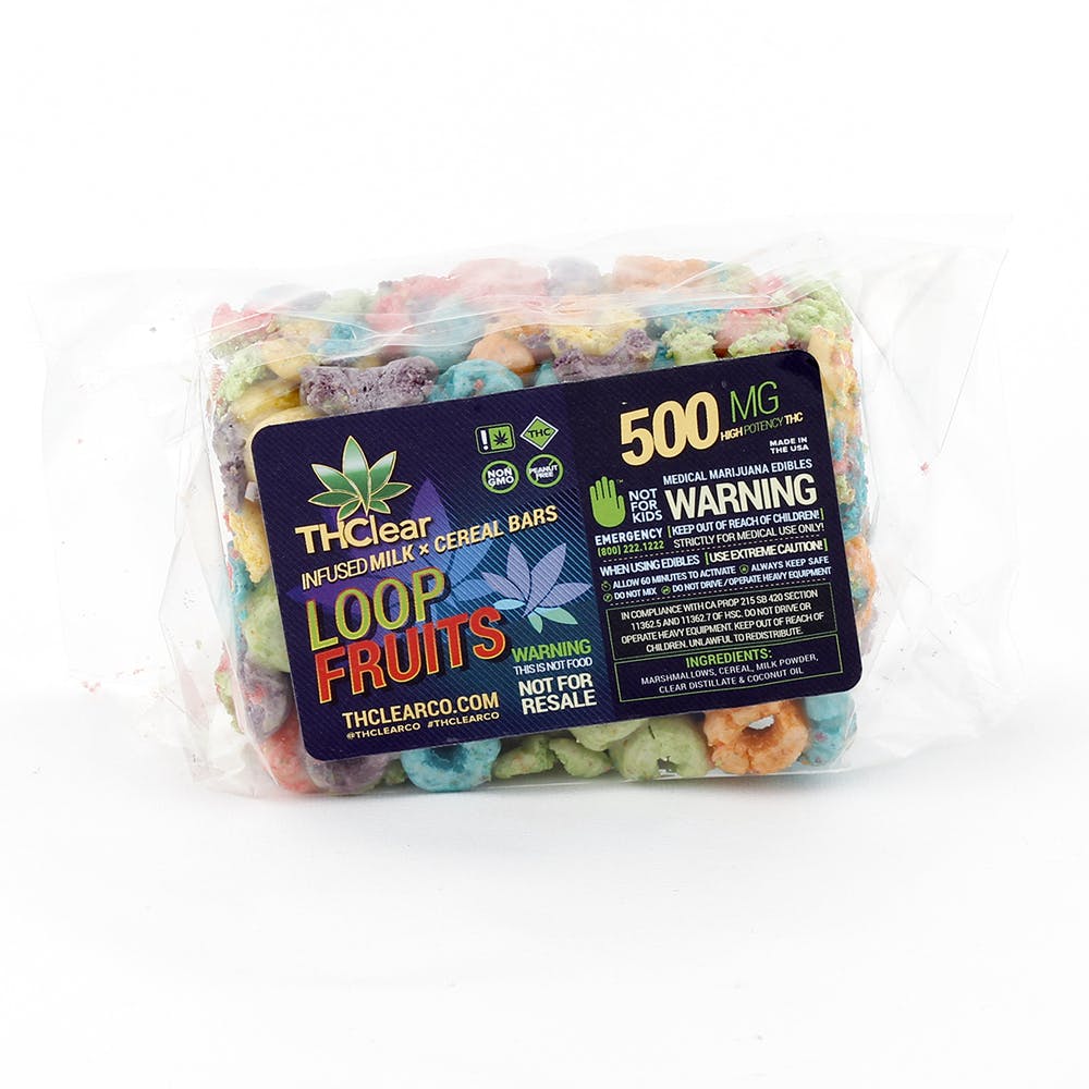 Loop Fruits Cereal Bar 500mg